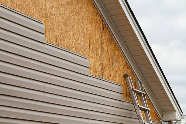 Professional Siding Replacement technician working in Hermitage, TN
